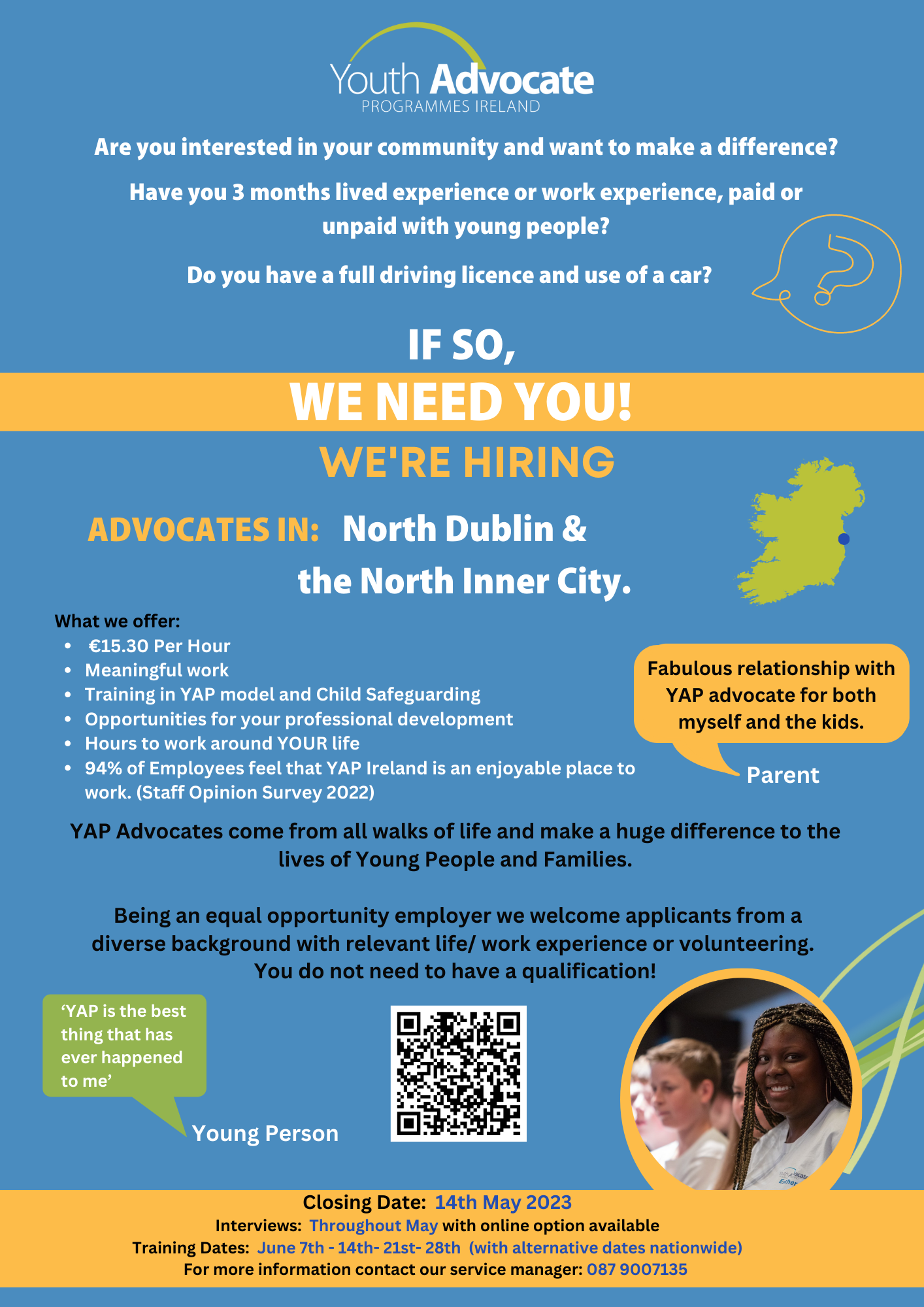 Recruitment Poster , Youth Advocacy Group