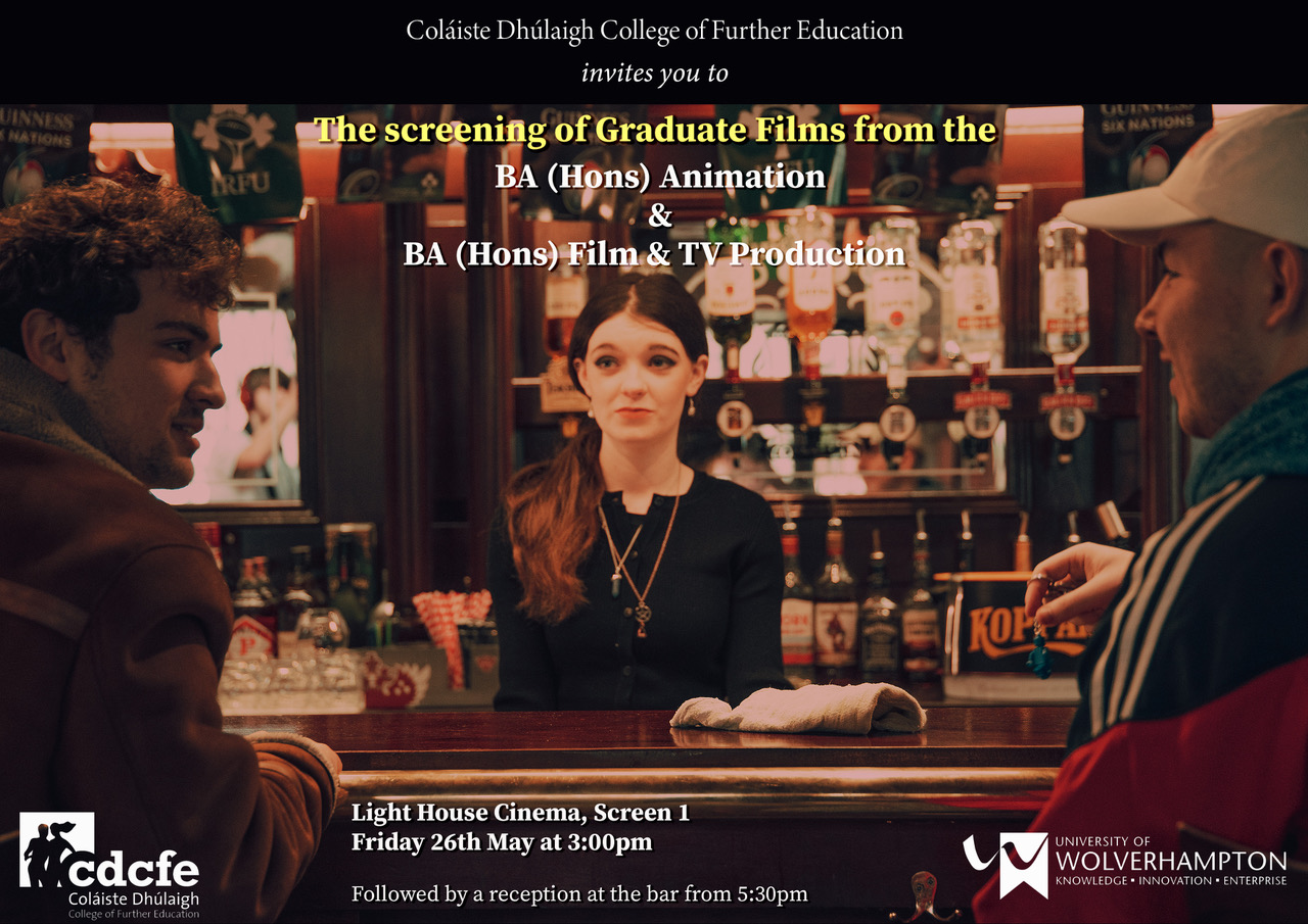 Film Degree graduate screening Lighthouse cinema 26th May