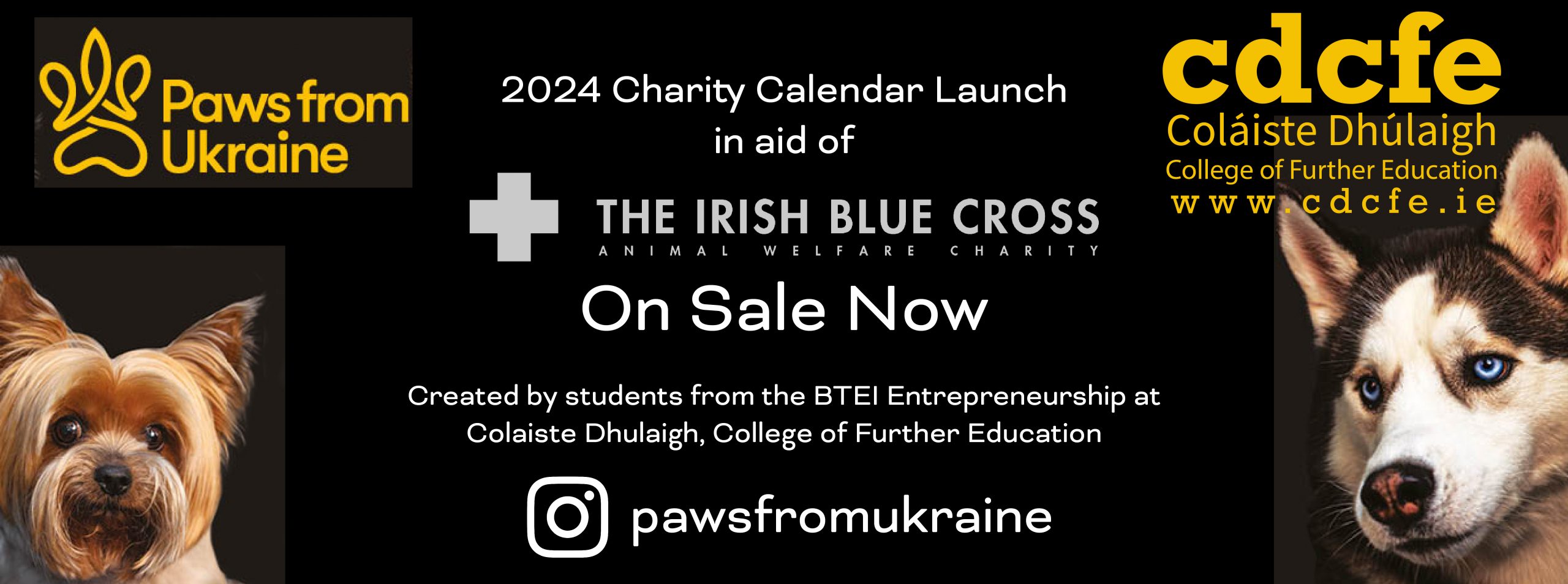 Charity calendar on sale now