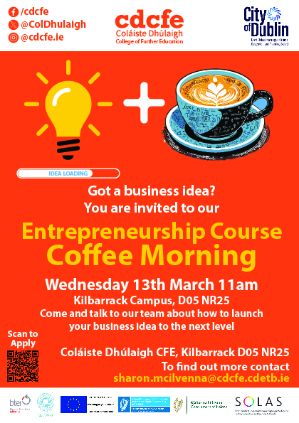 Entrepreneurship coffee morning