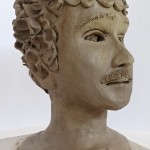 Andrew Morris Clay Head Sculpture