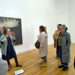 Photo 3 of visit to RHA Bog Skin exhibition