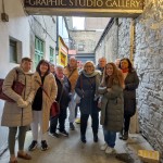 Photo of class trip to Graphic Studios Gallery '25