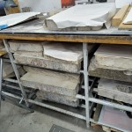Photo of visit to Blackchurch Print Studio 3